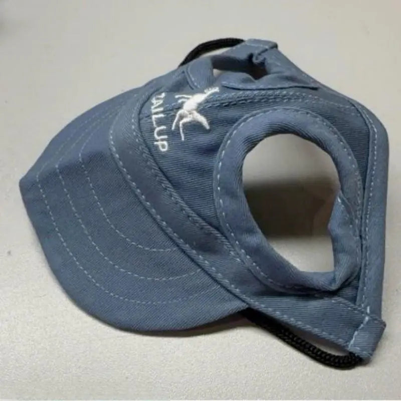Adjustable Pet Sun Hat, 1 Count Waterproof Pet Hat with Elastic Band, Outdoor Sun Hat for Small Medium Dogs & Cats