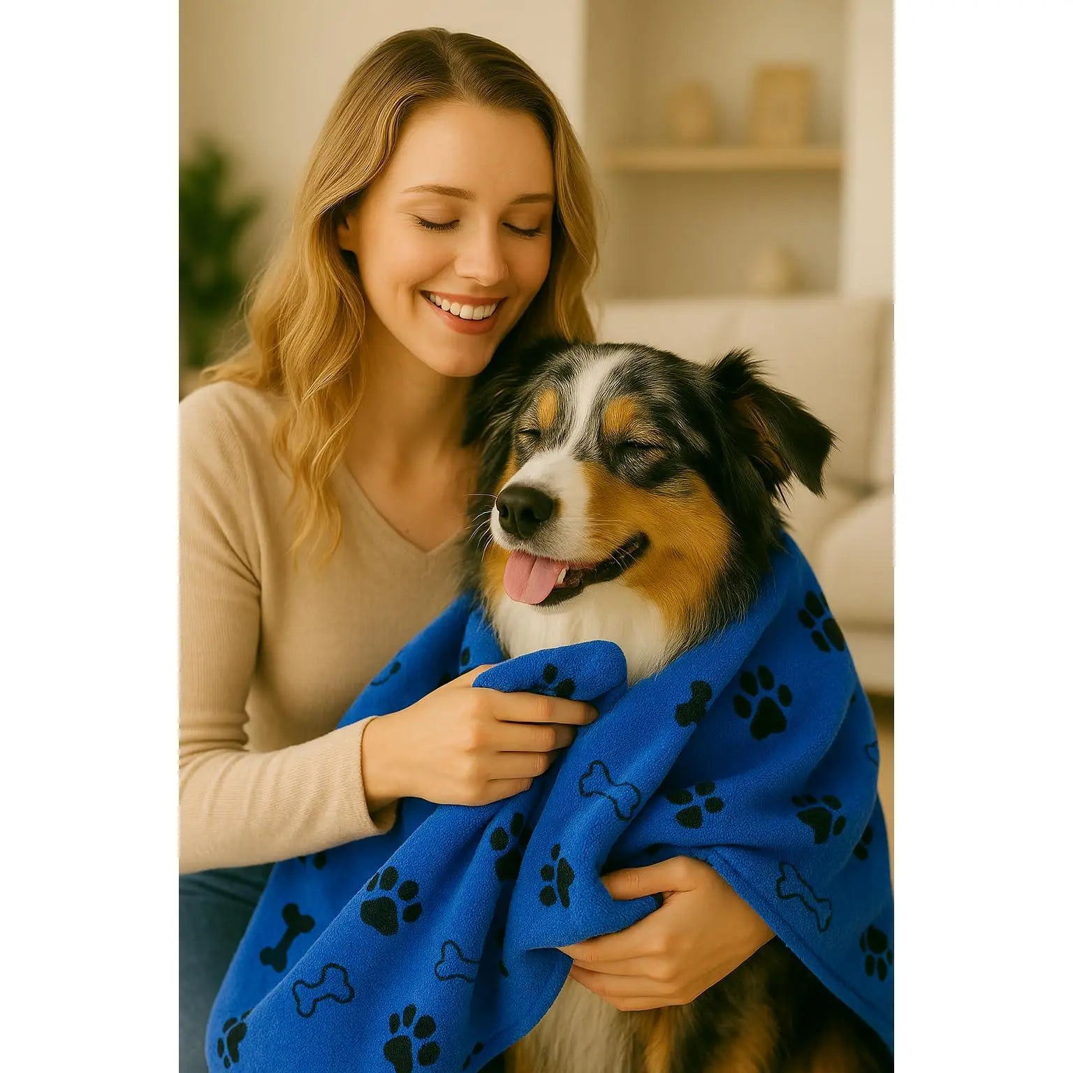 MASKOTIKS Dog Washing Hose Attachment-All in One Dog Bath Attachment for Tub-Dog Shampoo Sprayer-Dog Washing Kit-Dog Drying Towel-Dog Tooth Brush-Dog Washing Brush-Dog Scrubber for Bath and Dog Shampoo Brush