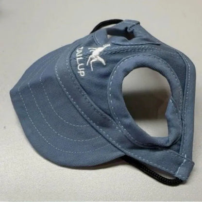 Adjustable Pet Sun Hat, 1 Count Waterproof Pet Hat with Elastic Band, Outdoor Sun Hat for Small Medium Dogs & Cats