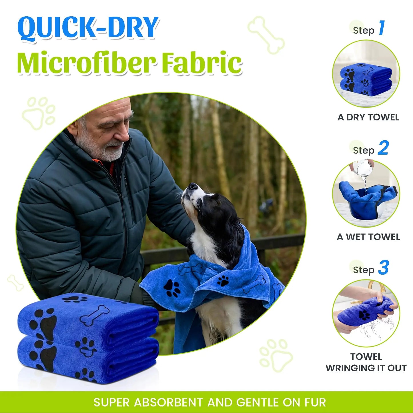 MASKOTIKS Dog Washing Hose Attachment-All in One Dog Bath Attachment for Tub-Dog Shampoo Sprayer-Dog Washing Kit-Dog Drying Towel-Dog Tooth Brush-Dog Washing Brush-Dog Scrubber for Bath and Dog Shampoo Brush